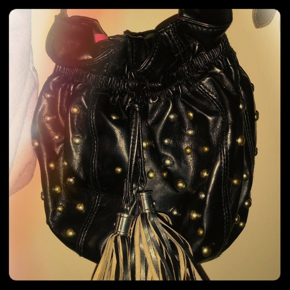 Steve Madden Black small cross-bage